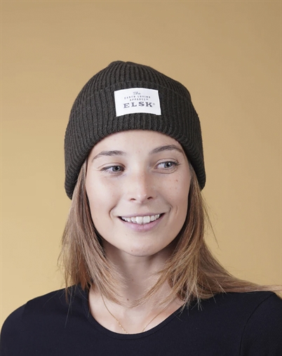 Elsk- Earth Loving Beanie - Dark Green